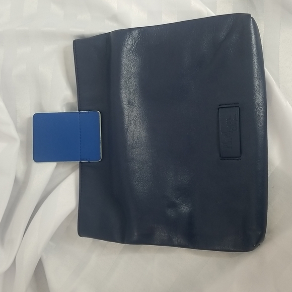 COLE HAAN "MARIA SHARAPOVA CLUTCH IN BLUE - Picture 8 of 8